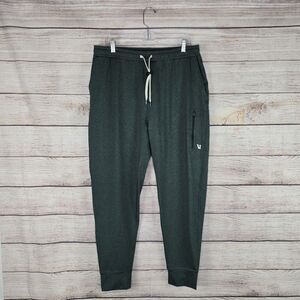 Men's Vuori Sunday Performance Jogger Green XL Athleisure Slim Fit